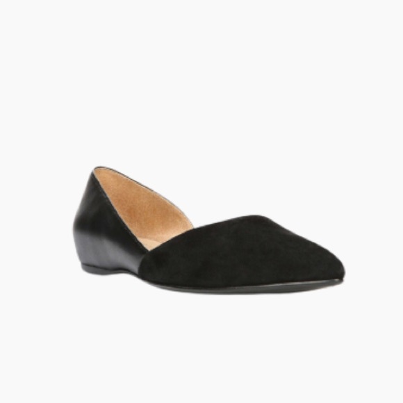 Naturalizer Samantha Black Leather D’Orsay Flats | 8.5 - Picture 9 of 9